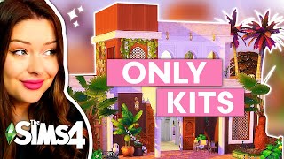 Using ONLY KITS to Build a House in The Sims 4  Build Challenge [upl. by Ottinger380]