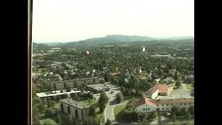 Trondheim Norway from Tyholt Tower June 2003 [upl. by Nnylrefinnej469]