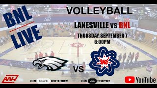 BNL LIVE BNL Volleyball vs Lanesville  630PM START [upl. by Yborian]