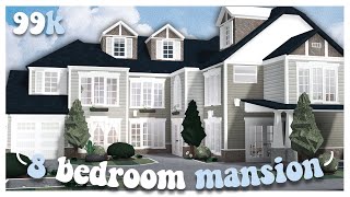 99000 8 Bedroom Family Mansion  Welcome to bloxburg no advanced placing [upl. by Varick]