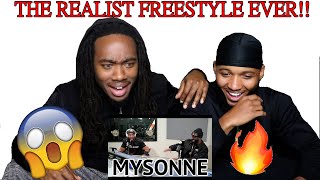 REACTION Mysonne FREESTYLES ON FUNK FLEX [upl. by Aierb]