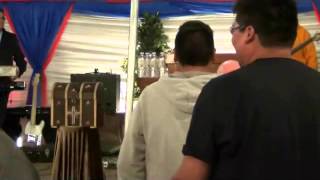 Mistissini Campmeeting 2014 clip of altar service [upl. by Atinele161]