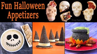 4 Frighteningly Delicious Halloween Appetizers [upl. by Eiro]