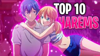 Top 10 Harem Anime with Badass MCs [upl. by Ivanah]