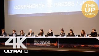 Jury press conference in Marrakech Dakota Johnson Daniel Bruhl James Gray Lynne Ramsay Franco [upl. by Assirialc]