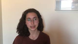 2019 Hippocrates Young Poets Maia Siegel Roanoke Virginia USA [upl. by Cas]