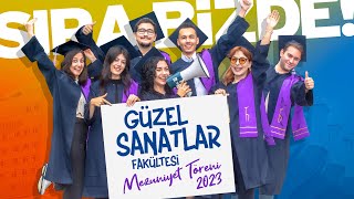 Hacettepe Üniversitesi Mezuniyet Törenleri 2023 Güzel Sanatlar Fakültesi [upl. by Papotto]