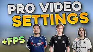 The Best Pro Video Settings in CS2 [upl. by Nneb]