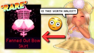 Royale High FANNED OUT BOW SKIRT Controversy Is it really THAT rare [upl. by Ennayhs]