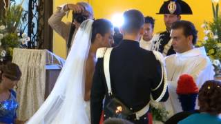 Matrimonio Carabiniere Gianluca e Chiara Parrocchia Cuore Sacro di Gesù di Torregaveta Don Alfonso [upl. by Asiuqram]