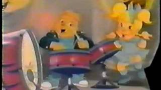 80s Hardees Alvin and the Chipmunks Glass Commercial [upl. by Tolley]