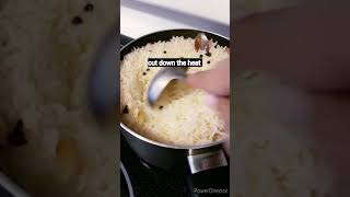 How To Cook Perfect Rice Every Time shorts [upl. by Hgieliak]