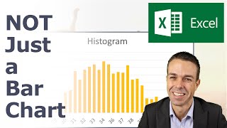 How to Make a Histogram in Excel Shorts [upl. by Ailem]