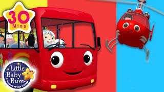 Wheels On The Bus  Helicopter Rescue   More Nursery Rhymes amp Kids Songs  Little Baby Bum [upl. by Eckmann]