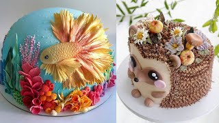 More Amazing Cake Decorating Compilation  Most Satisfying Cake Videos [upl. by Cora]