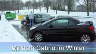 Mit dem Cabrio im Winter [upl. by Aretina]