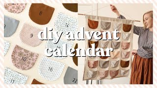 DIY Fabric Advent Calendar  12 Days Of Rosery [upl. by Eilema]