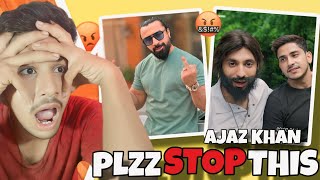 AJAZ KHAN ROAST  E LAFDA [upl. by Ahsienet]