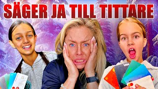 12 TIMMAR HOS EN TITTARE  ÖVERRASKAR DEM EFTER SKOLAN [upl. by Leonore880]