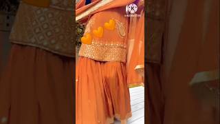 🧡🧡 shorts fashion trending ytshorts dress suit viralshorts Tannufashiongirl [upl. by Gnuoy]