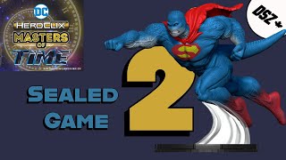 HeroClix Masters of Time Sealed Game 2 quotSUPERquot [upl. by Adnirual]