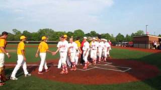 Cardinal Gibbons at Calvert Hall baseball The last atbat 51410MOV [upl. by Lseil212]