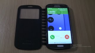 Samsung Galaxy S4 Black Hangouts Incoming call [upl. by Galatea720]