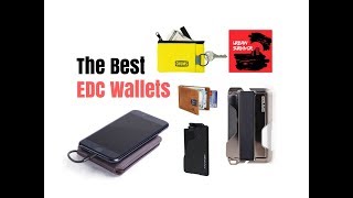 Top 5 EDC Wallets for 2018 [upl. by Ardith853]