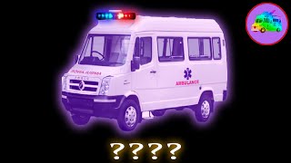 11 Small Ambulance Siren amp Horn Sound Variations amp Sound Effects in 44 Seconds [upl. by Baird]