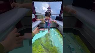 Chinese children in hangging train shortsvideo [upl. by Krusche435]