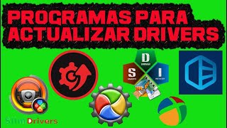 🥇9 MEJORES PROGRAMAS PARA ACTUALIZAR DRIVERS 2024💻✅ FÁCIL y RÁPIDO🚀💥 [upl. by Enair5]