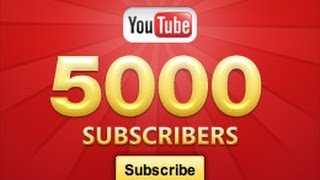 5000 Subscribers D [upl. by Matthias78]