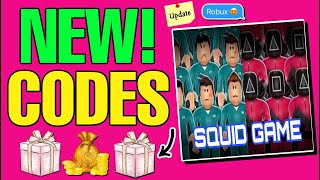 🌟UPDATE CODES🌟SQUID GAME CODES  ROBLOX SQUID GAME CODES 2024  CODES FOR SQUID GAME [upl. by Croft]