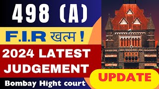 Quashing of FIR 498A  Latest 498a Quashing Judgement 2024  Law Diary [upl. by Jolee]