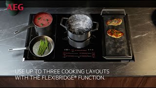 Connect up to four cooking segments with the 6000 FlexiBridge®AEGHobs [upl. by Duster495]