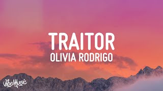 Olivia Rodrigo  traitor Lyrics [upl. by Shina]