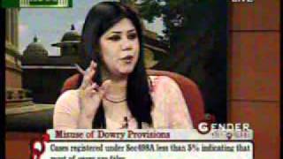 Misuse of 498a dowry harassment laws Shonee kapoor rebutt Pinky Anandfeministsloksabha tv10mar11 [upl. by Butcher635]