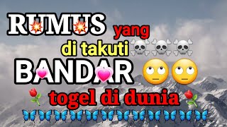 Rumus yang di takuti bandar togel di seluruh dunia100akuratjitu dan terpercaya [upl. by Aramas]