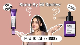 How To use Retinols  Some by mi review and usage Manisha Mishra [upl. by Elva]