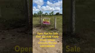 Open Plot For Urgent Sale in CHEVELLA [upl. by Driscoll790]