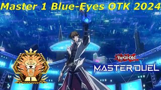 My 1st BlueEyes Master 1 Deck of 2024  BlueEyes Blind 2nd XYZ OTK 2024 [upl. by Pinkham]