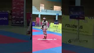 India First virtual national taekwondo championship202425 dhanashreepawartkd dhanashreepawar [upl. by Fleece349]