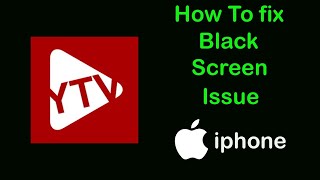 Fix Yacine TV App Black Screen Problem on iPhone  Yacine TV Black Screen Error on Ios [upl. by Yluj152]