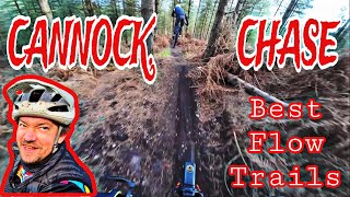 CANNOCK CHASES BEST FLOW TRAILS [upl. by Ecirad]