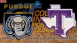 Purdue Fort Wayne vs Tarleton State CIT College Basketball Semifinals Live Game Cast amp Chat [upl. by Evita570]