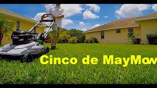 Ego 21quot Self Propelled Mower Review  56 Volt Ego Power [upl. by Nylsirk899]