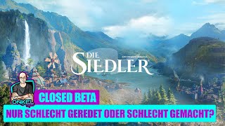 DIE SIEDLER  CLOSED BETA  Geglückter Relaunch oder Sargnagel für das Wuselgame [upl. by Attiuqehs]