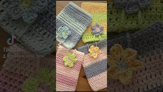 お薬手帳カバー🤸🏼‍♂️🌼✨ 毛糸 crochet knitting crocheting 編みもの 編み物は癒し handmade 編み物 ポーチ ハンドメイド [upl. by Olivann442]