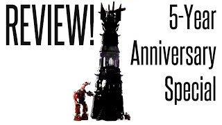 LEGO Lord of the Rings 10237 Review The Tower of Orthanc5Year Anniversary Special [upl. by Sundberg442]