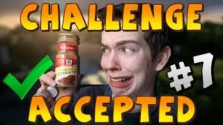 CHALLENGE ACCEPTED 7 Cinnamon Challenge [upl. by Neirda]